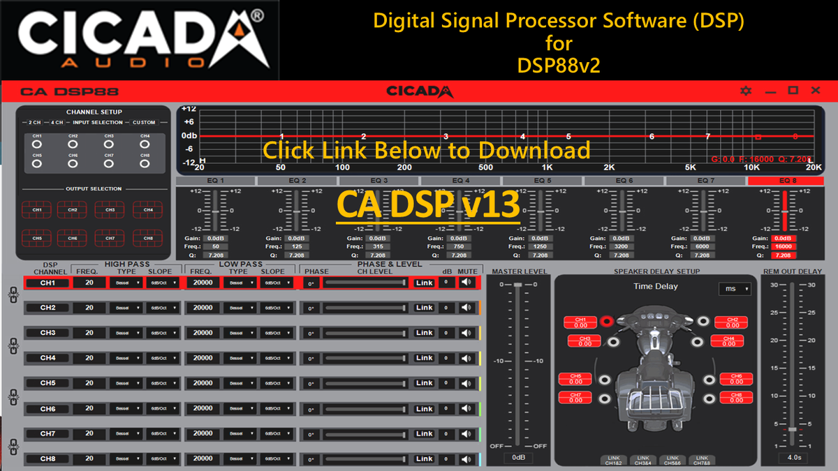  Legacy CA DSP v13 Software 