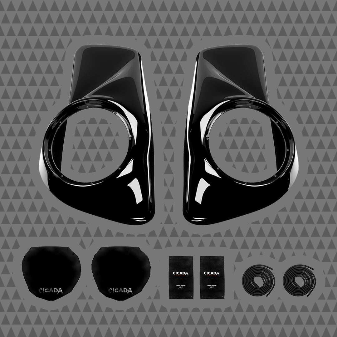 2014-2023 H-D® 8-INCH SADDLEBAG LID SET