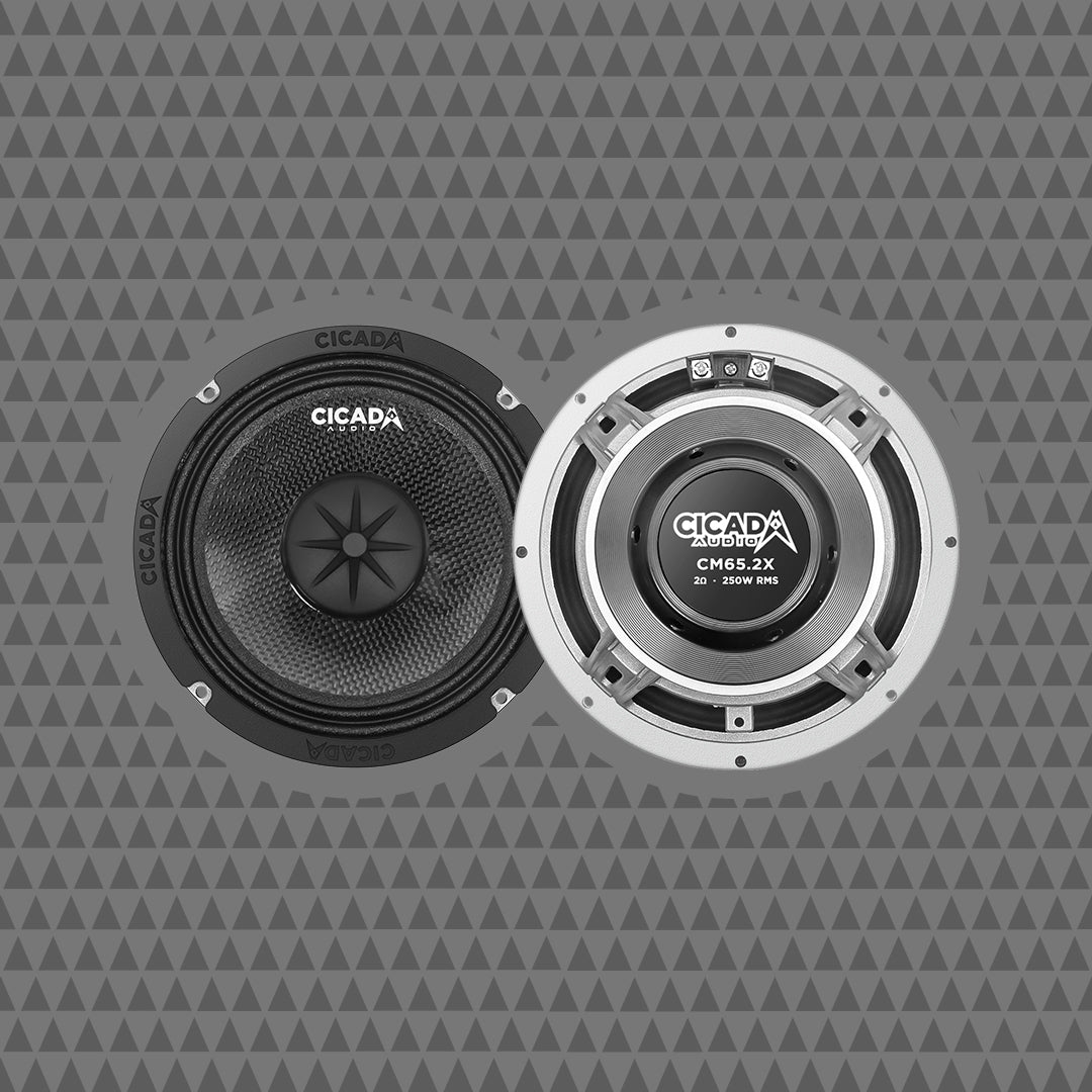 6.5-INCH MID-BASS COMPONENT SPEAKERS KIT - 2Ω