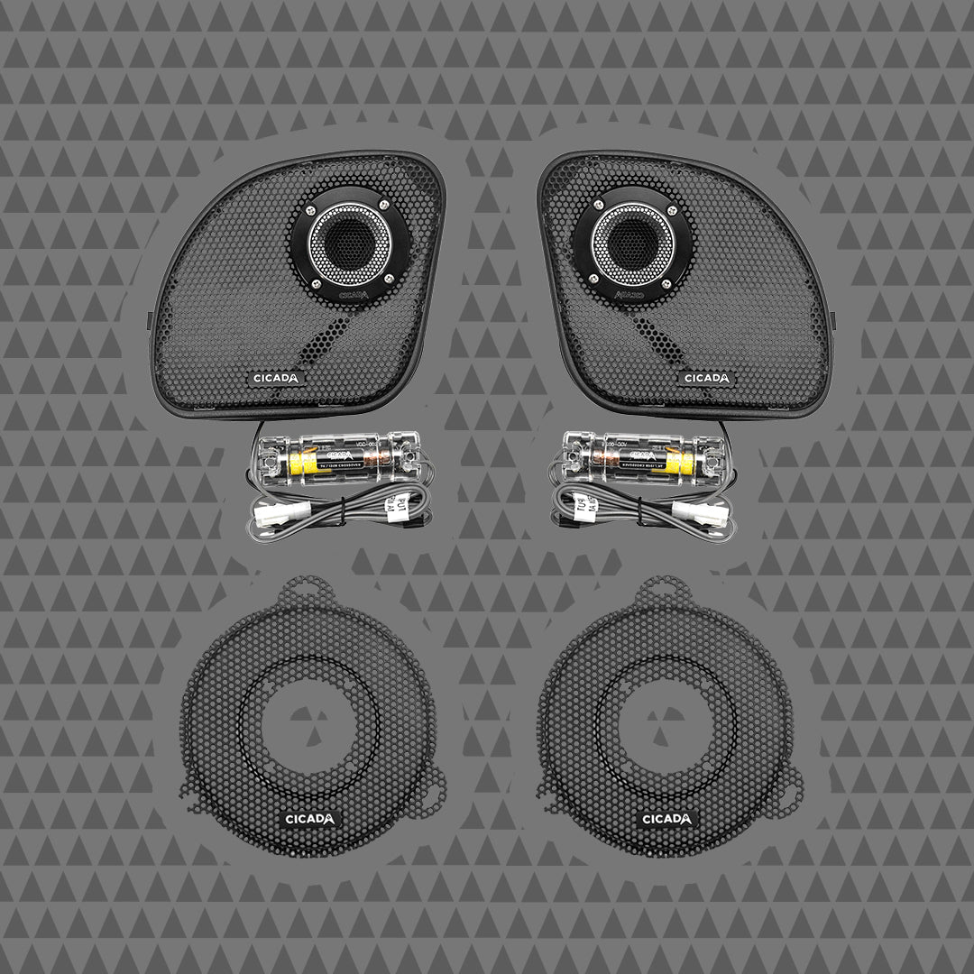 6.5-INCH MID-BASS COMPONENT SPEAKER KIT - 4Ω