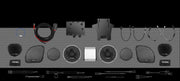 500w 4CH AMPLIFIER & 2 PERFORMANCE COAXIAL SPEAKER H-D® COMPLETE SYSTEM