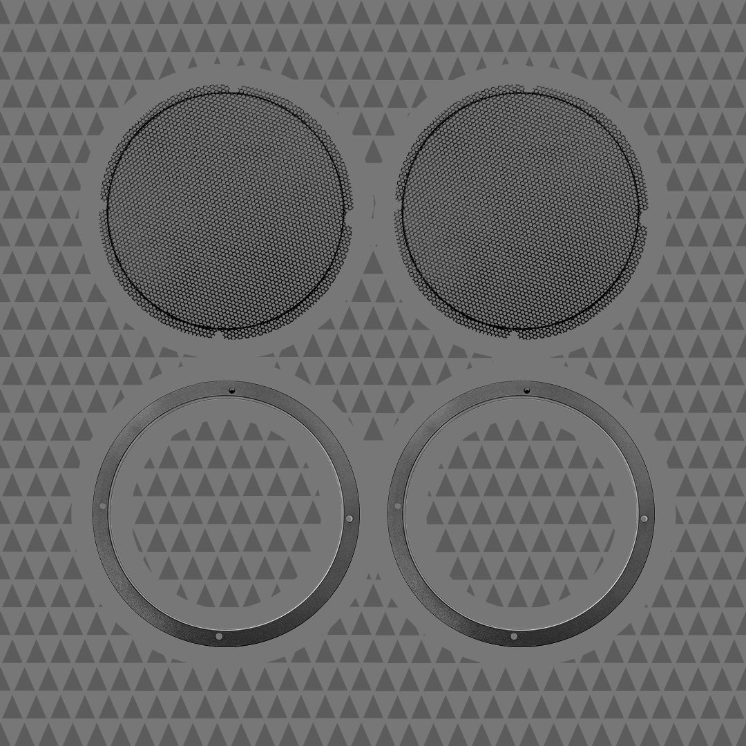 COMPLETE 8-INCH MID-BASS/WOOFER SADDLEBAG MOUNTING KIT