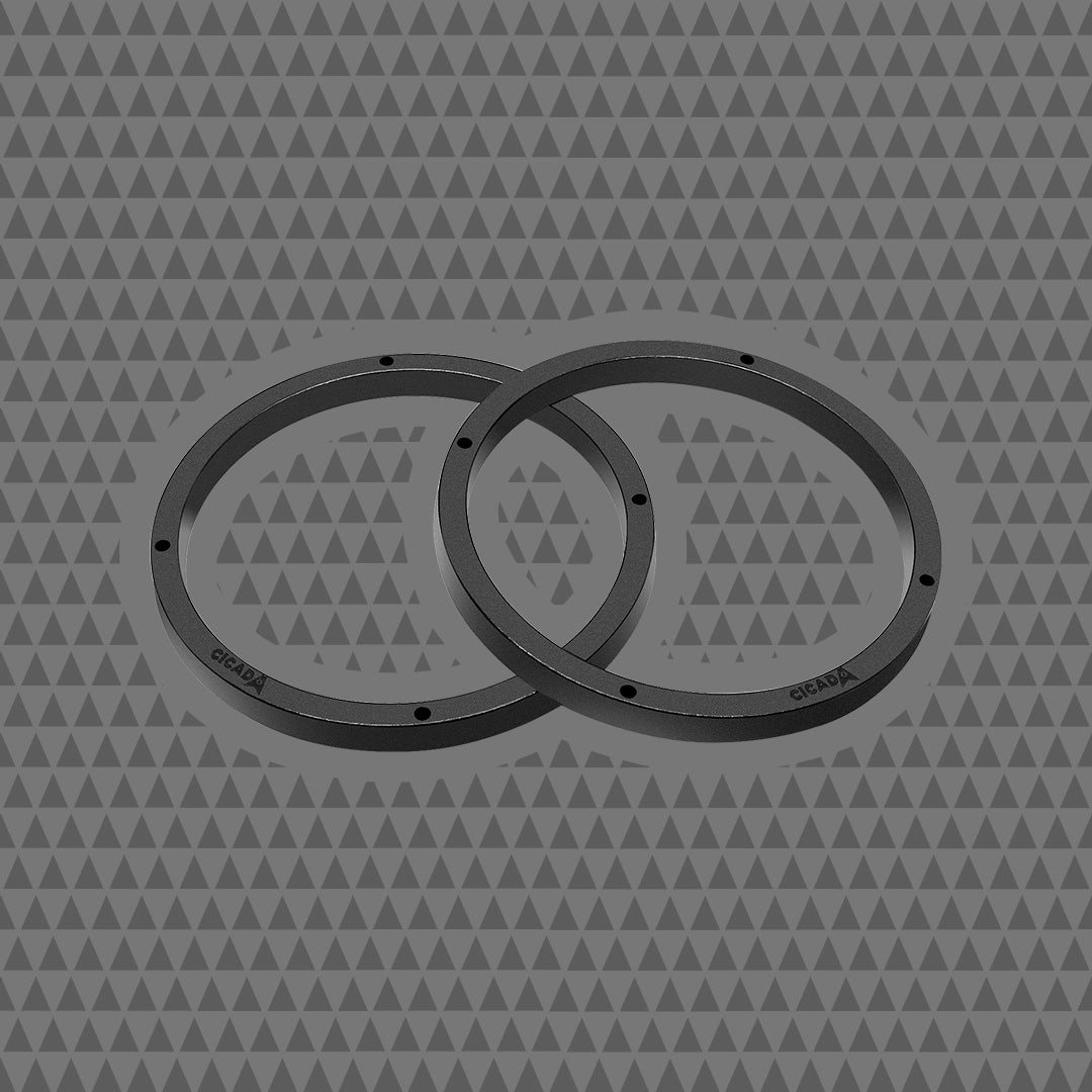 6.5" 1/2 INCH SPACER RING - PAIR