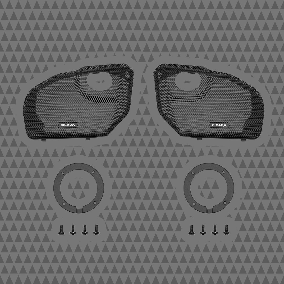 2024+ H-D® ROAD GLIDE® FAIRING GRILLES w/ RR075T TWEETERS