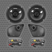 6.5-INCH MID-BASS / 1-INCH COMPONENT SPEAKERS KIT - 4Ω
