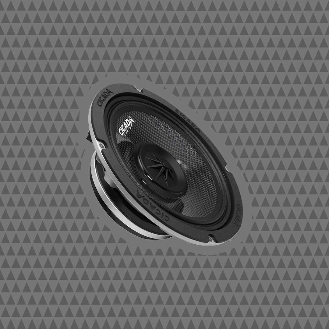 6.5-INCH MID-BASS / 1-INCH COMPONENT SPEAKERS KIT - 2Ω