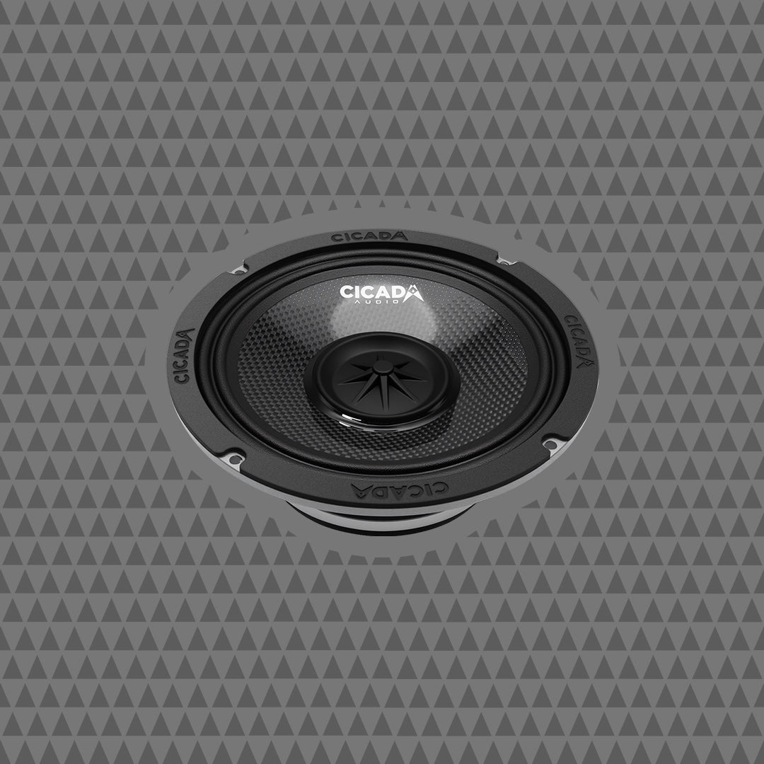 6.5-INCH MID-BASS / 1-INCH COMPONENT SPEAKERS KIT - 4Ω