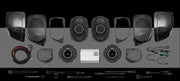 1400W 4CH DSP AMPLIFIER & 4 COAXIAL HORN SPEAKER H-D® STREET GLIDE® COMPLETE STSTEM