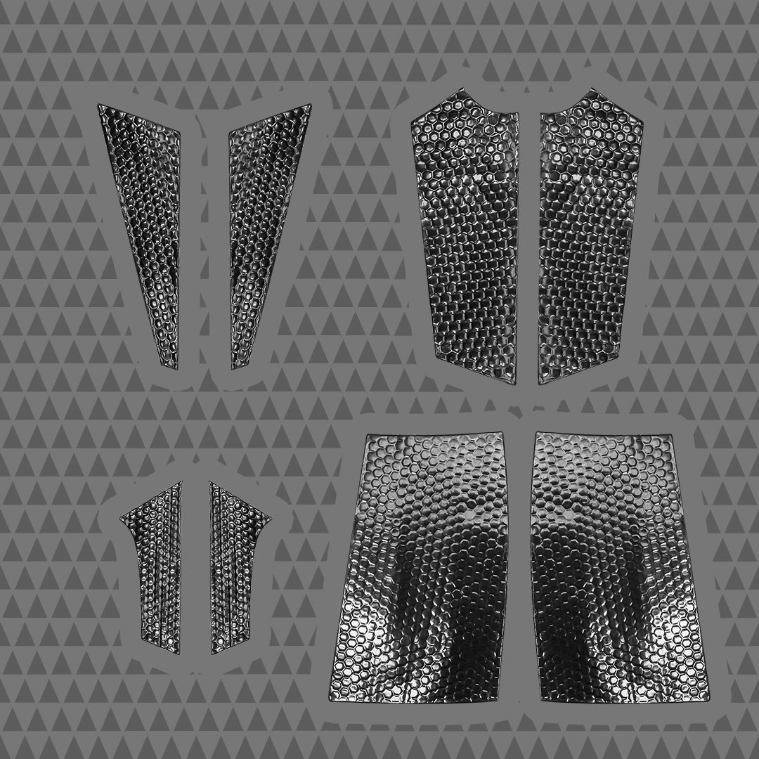 H-D® 2024+ 8-inch or 10-inch Mid-Bass Ring and Grills - Matched Pair