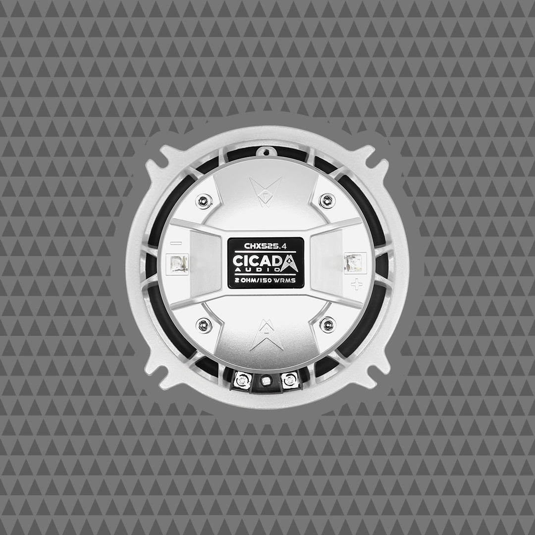 5.25" Pro Coax Horn Speakers - 4Ω - PAIR