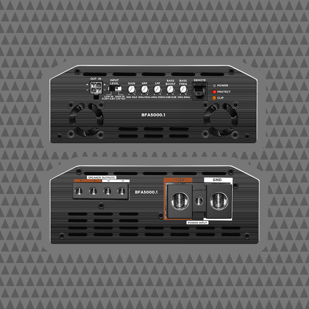 5000W x 1 MONO CLASS D AMPLIFIER - 2 OHM