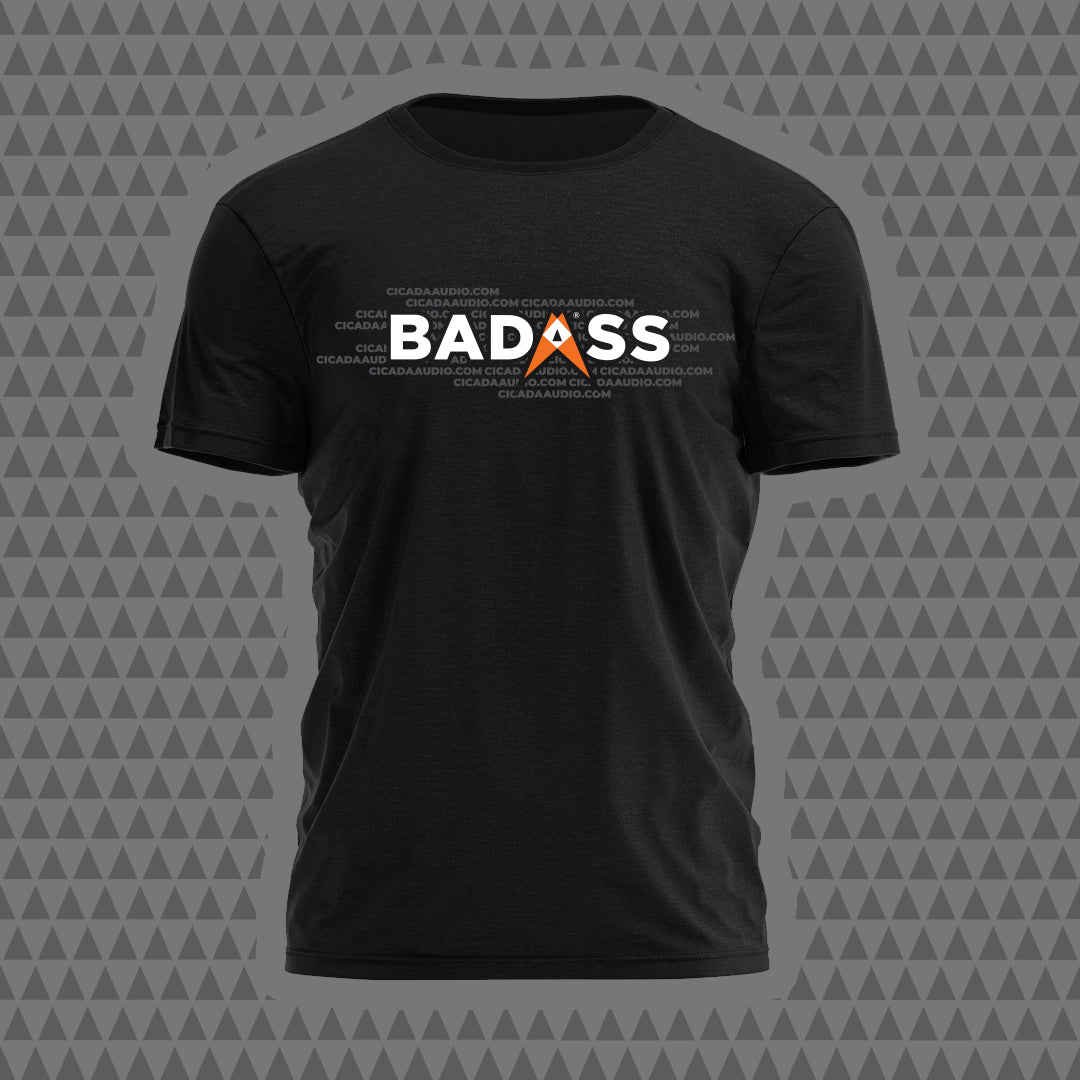 "Badass" Logo T Shirt - Black