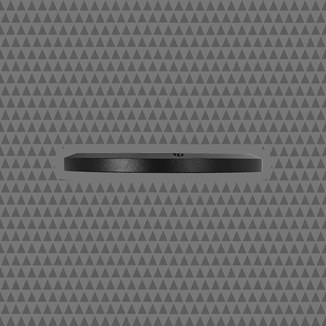 6.5-INCH LIP STYLE BILLET GRILLES - BLACK ALUMINUM RINGS - Pair