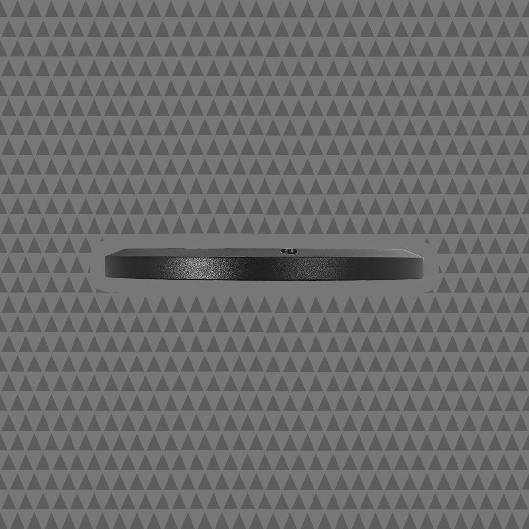 8-INCH LIP STYLE BILLET GRILLES - BLACK ALUMINUM RINGS - PAIR