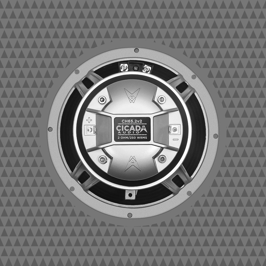 6.5-INCH COAXIAL HORN SPEAKERS - 2Ω - PAIR (DISCONTINUED)