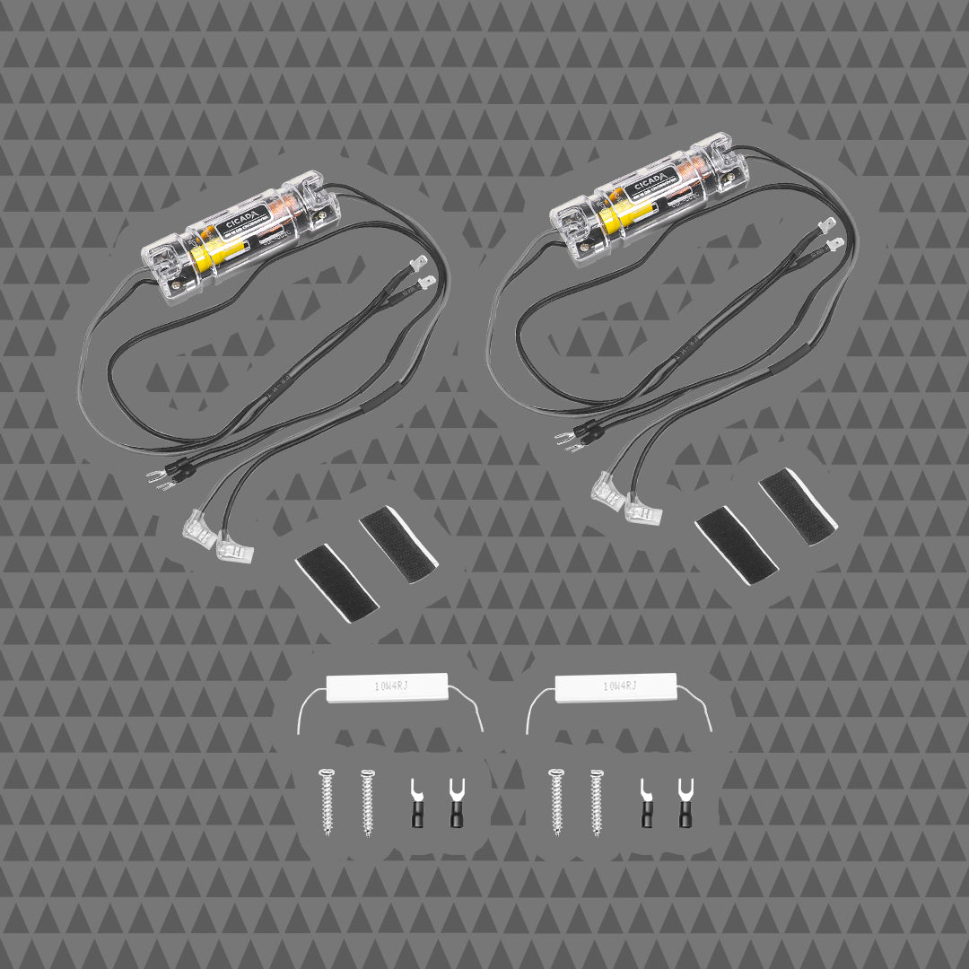 5.25" Pro Coax Horn Speakers - 4Ω - PAIR