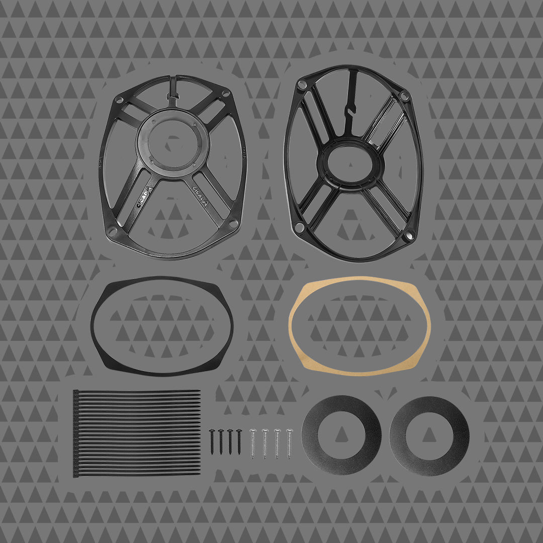 6X9-inch Tweeter Bridge for 2014-2023 H-D® Motorcycles - PAIR