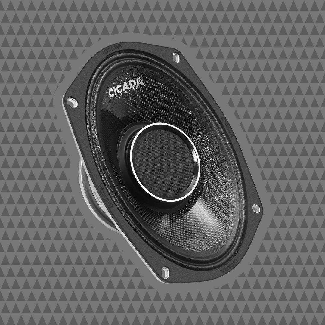 6x9" Pro Coax Horn Speakers - 2Ω - PAIR