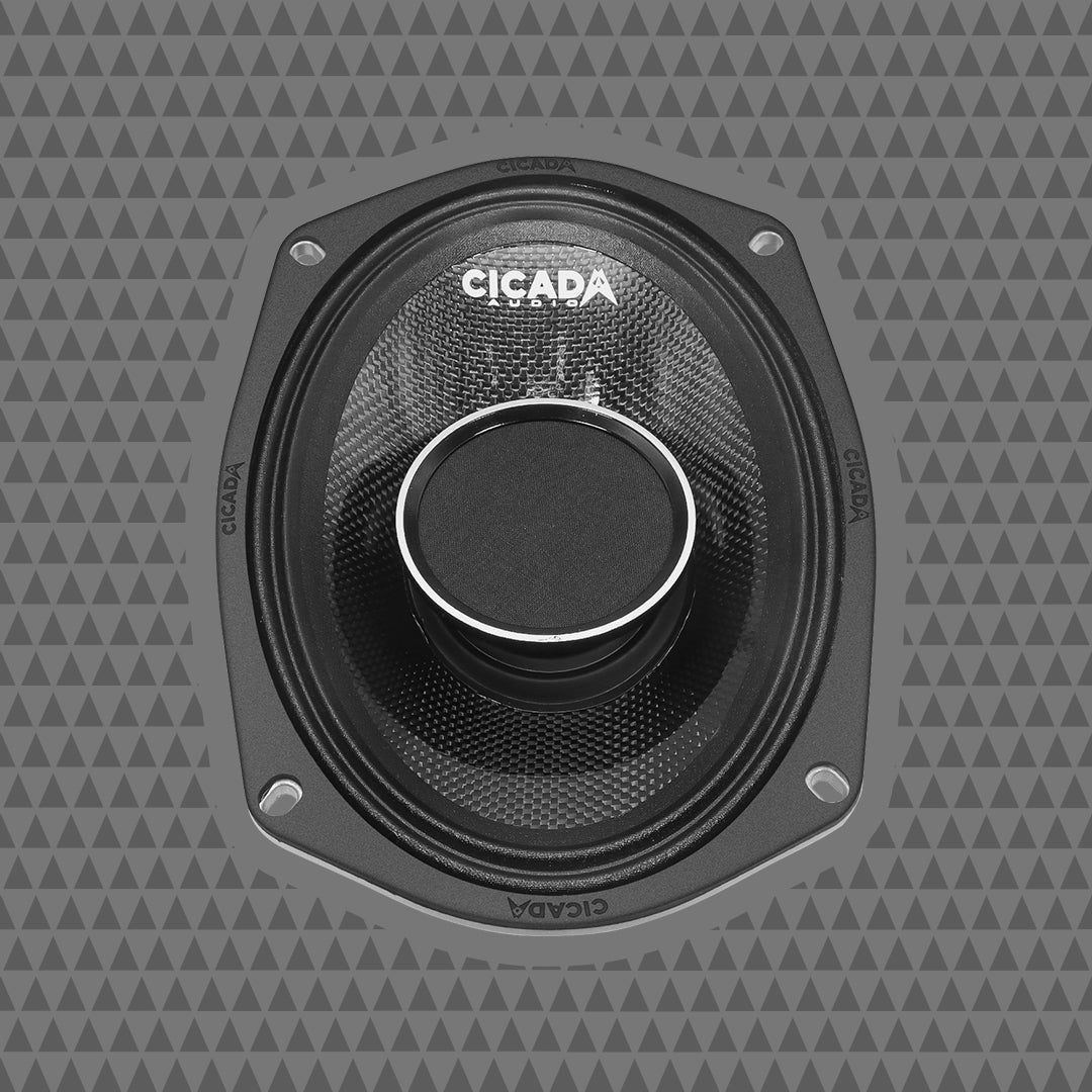 6x9" Pro Coax Horn Speakers - 2Ω - PAIR