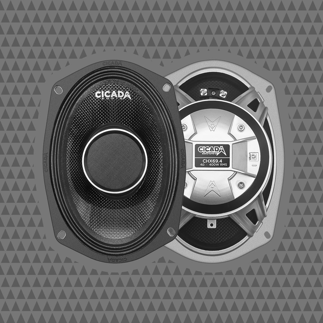 6x9" Pro Coax Horn Speakers - 4Ω - PAIR