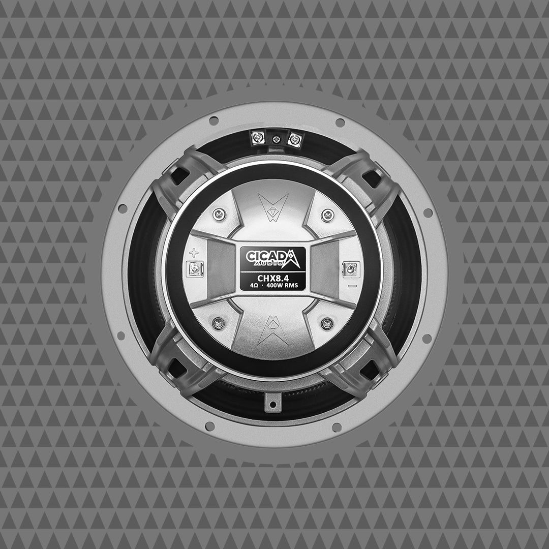 8-INCH PRO COAXIAL HORN SPEAKERS - 4Ω - PAIR