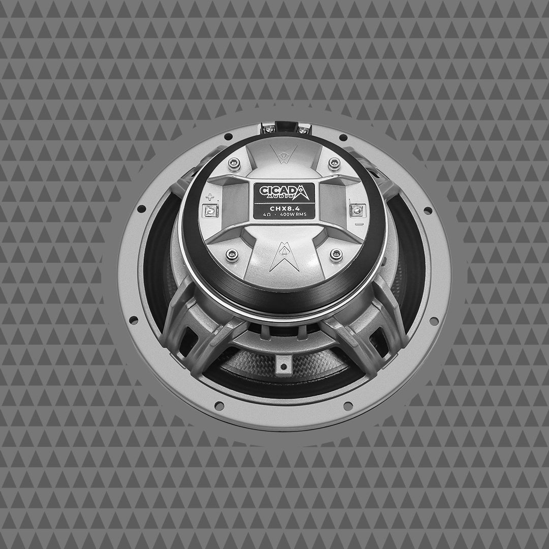 8-INCH PRO COAXIAL HORN SPEAKERS - 4Ω - PAIR