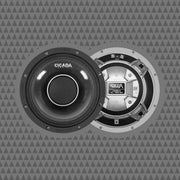 8-INCH PRO COAXIAL HORN SPEAKERS - 4Ω - PAIR