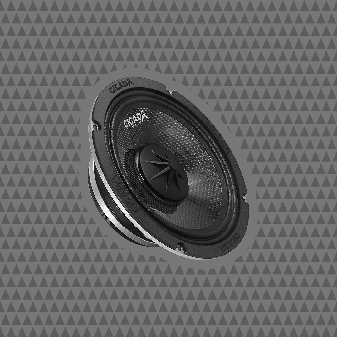 6.5-INCH MID-BASS COMPONENT SPEAKERS - 2Ω - PAIR