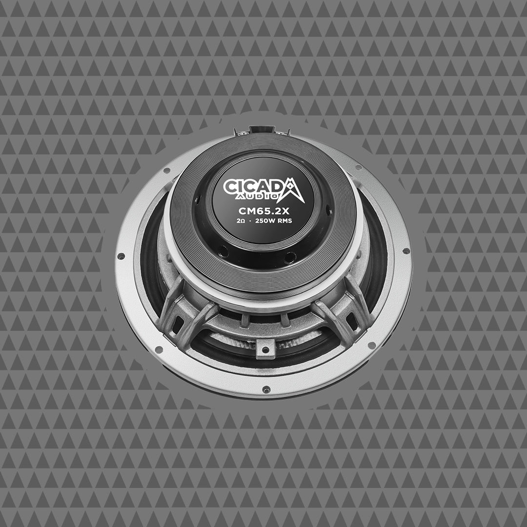 6.5-INCH MID-BASS COMPONENT SPEAKERS - 2Ω - PAIR