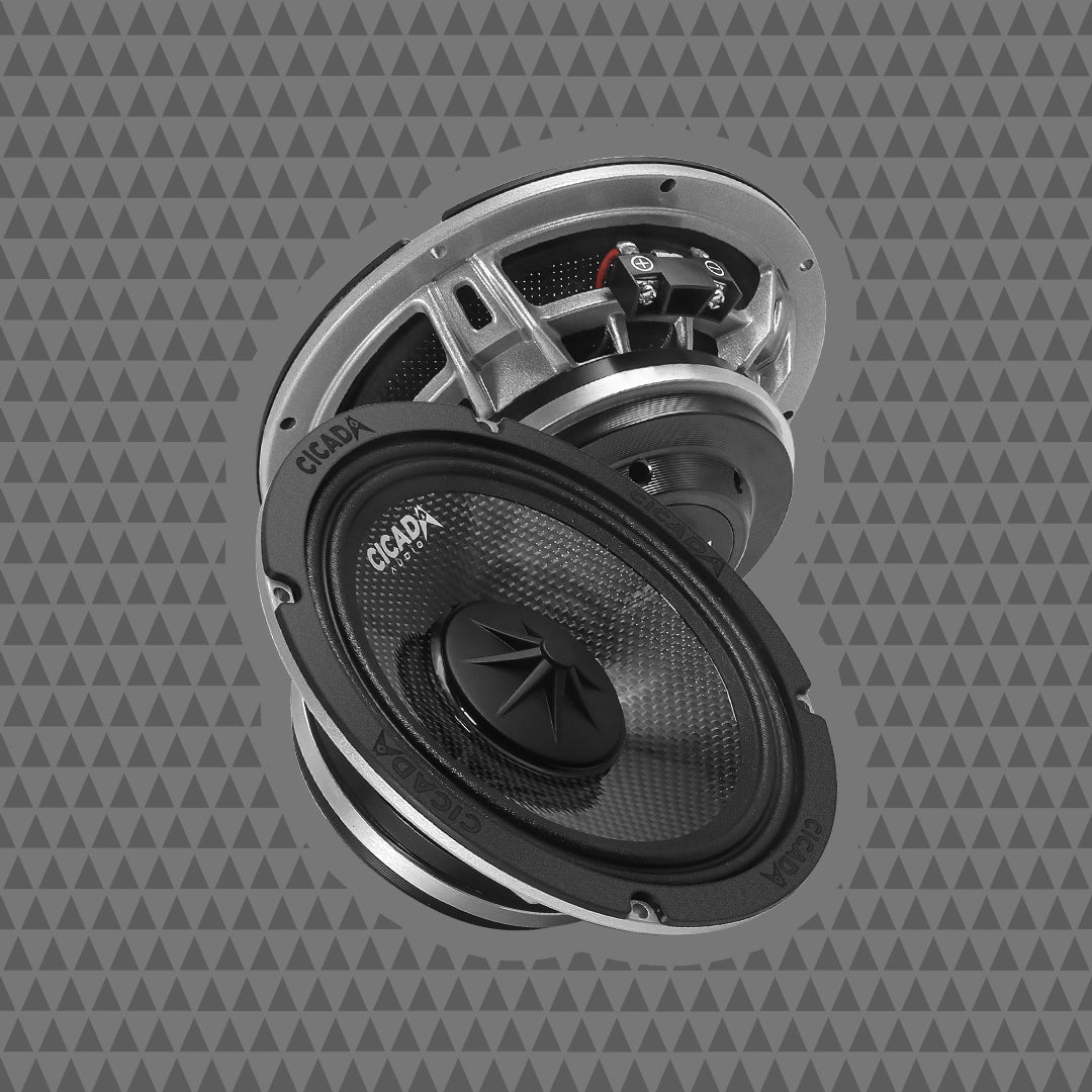 6.5-INCH MID-BASS COMPONENT SPEAKERS - 4Ω - PAIR