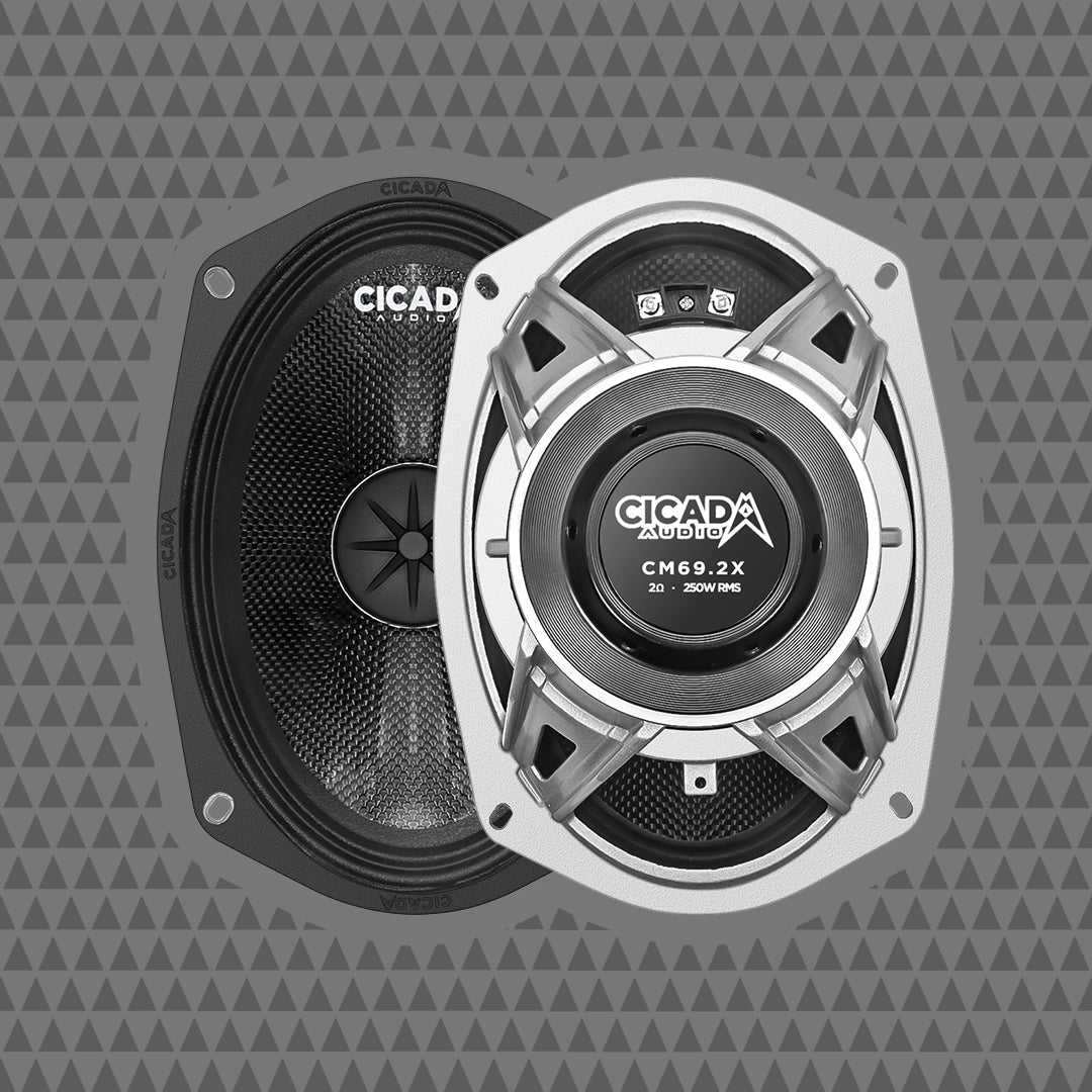 6X9-INCH MID-BASS COMPONENT SPEAKERS - 4Ω - PAIR