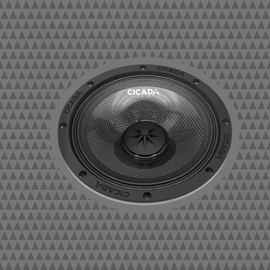 8-INCH MID-BASS COMPONENT SPEAKERS - 2Ω - PAIR