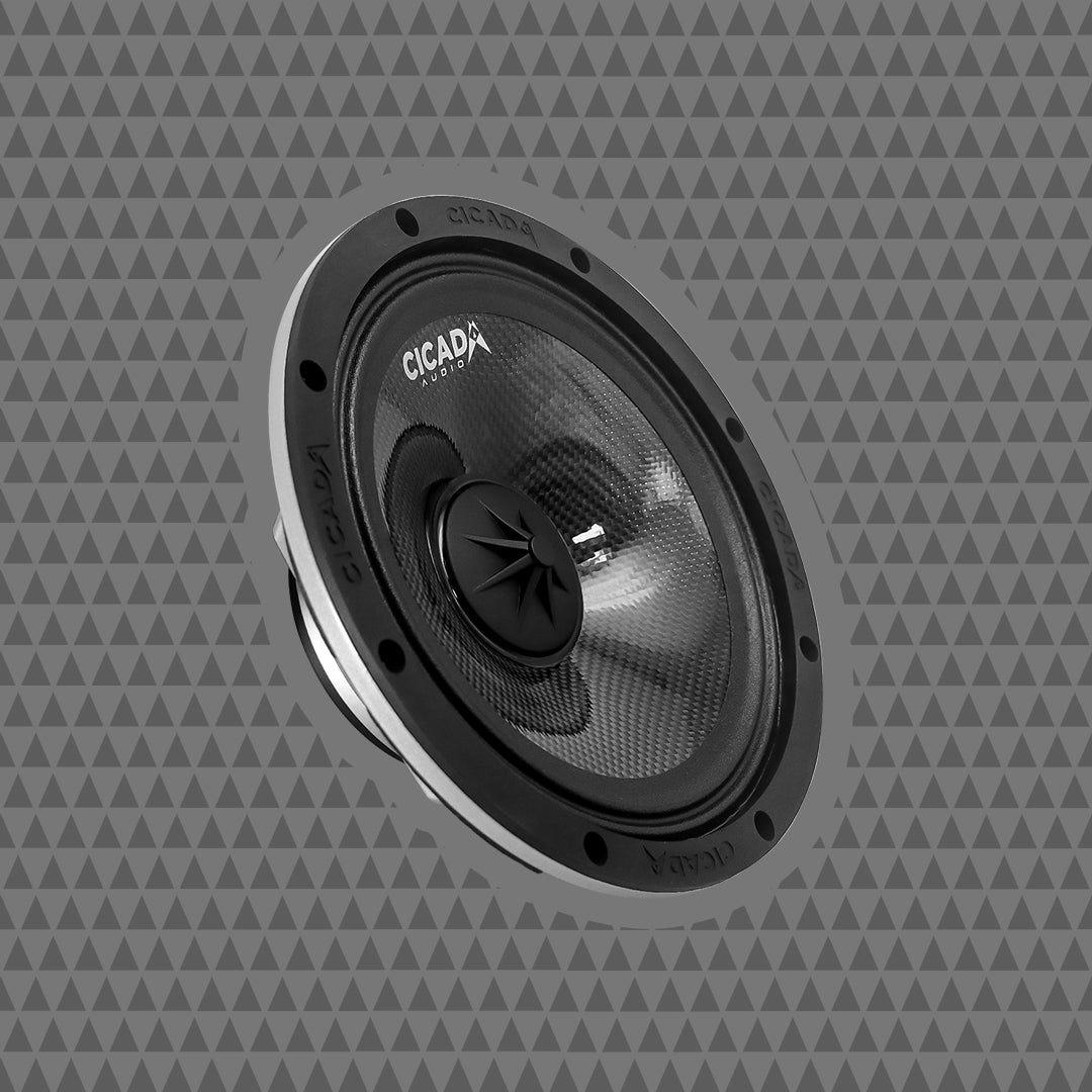 8-INCH MID-BASS COMPONENT SPEAKERS - 2Ω - PAIR