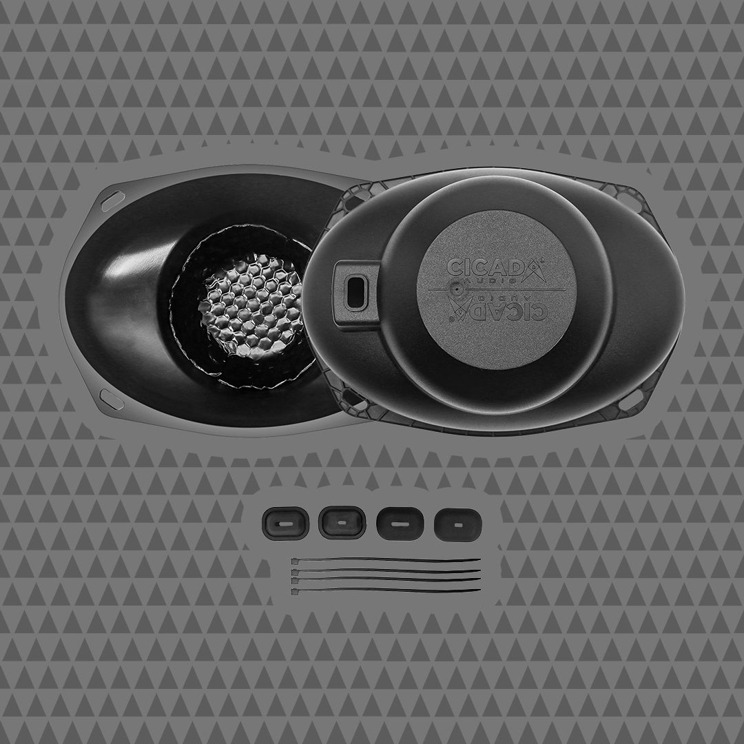 6X9-INCH MID-BASS COMPONENT SPEAKER KIT - 4Ω