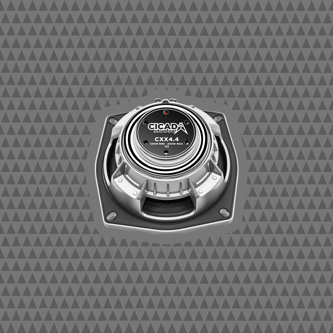 4-INCH PERFORMANCE COAXIAL SPEAKERS - 4Ω - PAIR