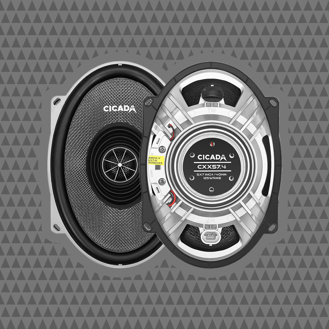 5X7-INCH PERFORMANCE COAXIAL SPEAKERS - 4Ω - PAIR