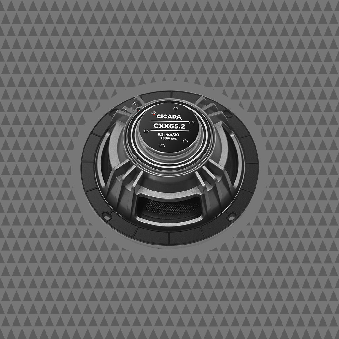6.5-INCH PERFORMANCE COAXIAL SPEAKERS - 2Ω - PAIR