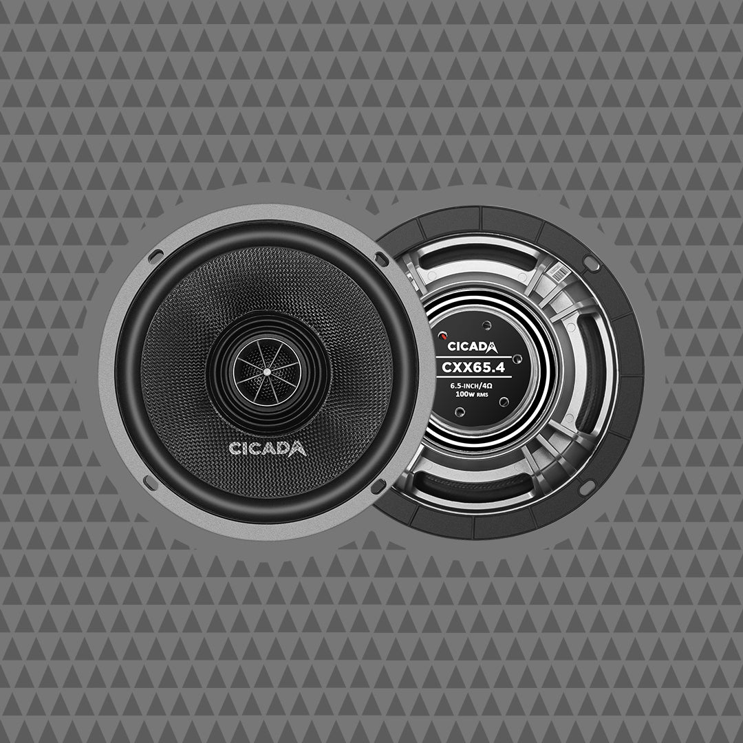 6.5-INCH PERFORMANCE COAXIAL SPEAKERS - 4Ω - PAIR