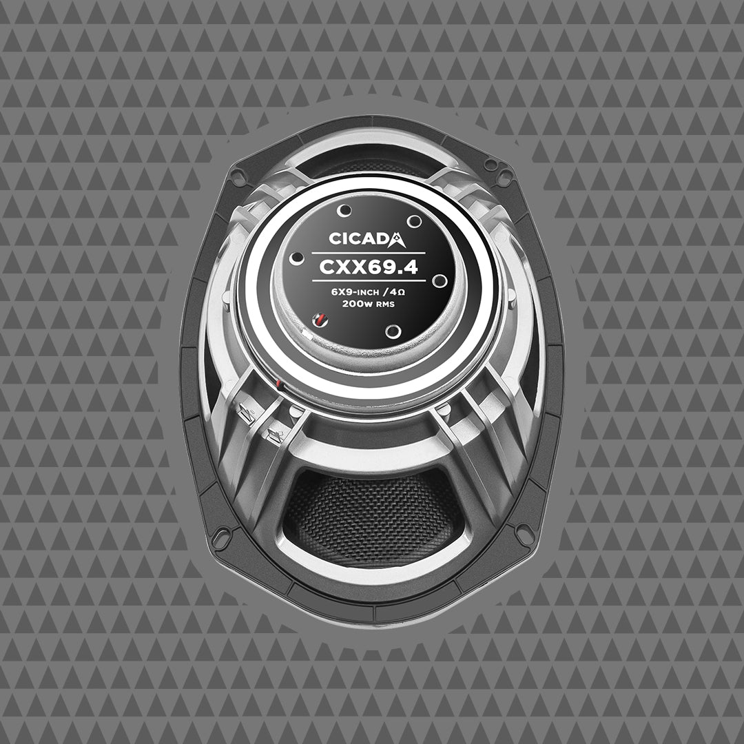 6x9-INCH PERFORMANCE COAXIAL SPEAKERS - 4Ω - PAIR