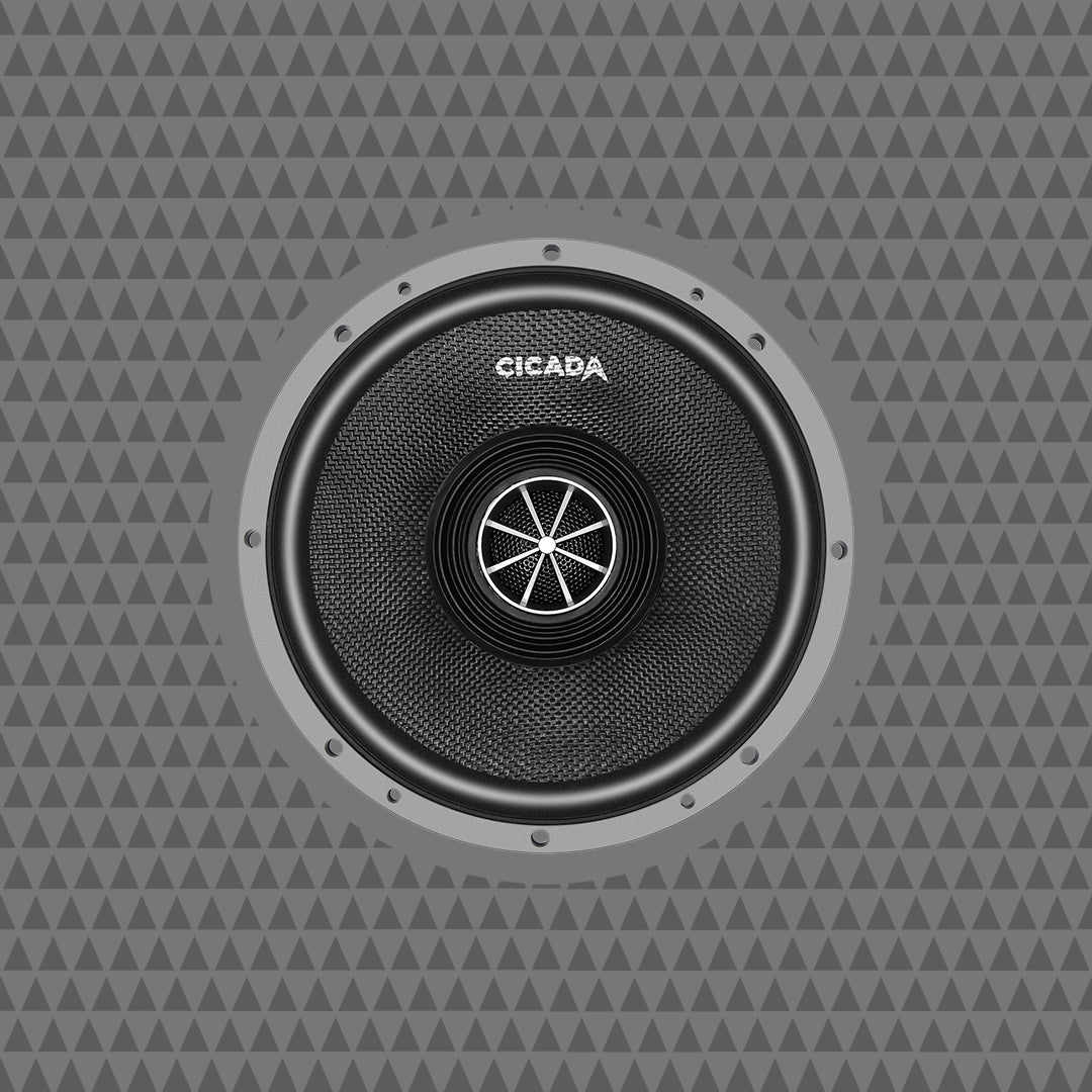 8-INCH PERFORMANCE COAXIAL SPEAKERS - 2Ω - PAIR