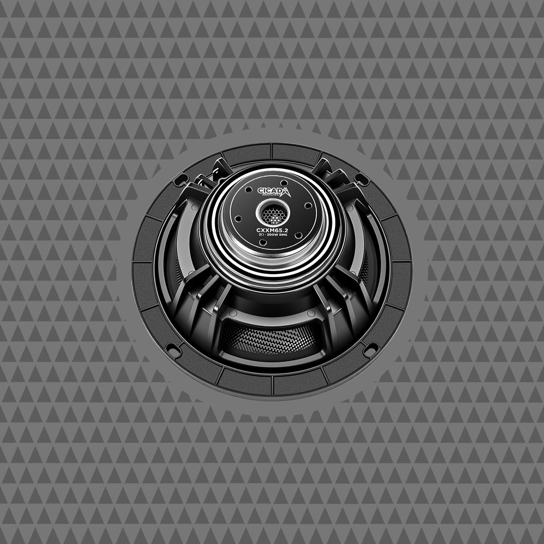 6.5-INCH MID-BASS SPEAKERS - 2Ω - PAIR