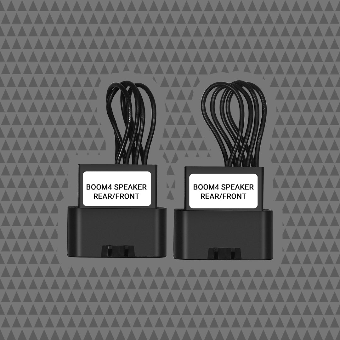 2014+ H-D® CVO REAR SADDLEBAG AMP BY-PASS PLUGS - SET