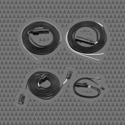 HDFRBoM-8 H-D® OUTPUT BRIDGED MOLEX® LEFT AND RIGHT SPEAKER BRIDGED OUT - 8.0' HARNESS