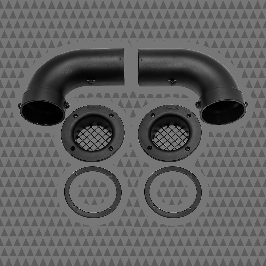 3-INCH RIGHT ANGLED AERO PORT KIT