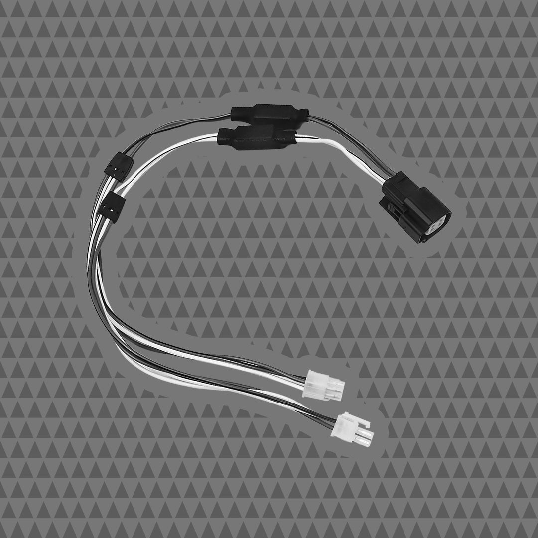H-D® FACTORY PLUGS TO MOLEX® - REAR / "Y" ADAPTOR / BRIDGED