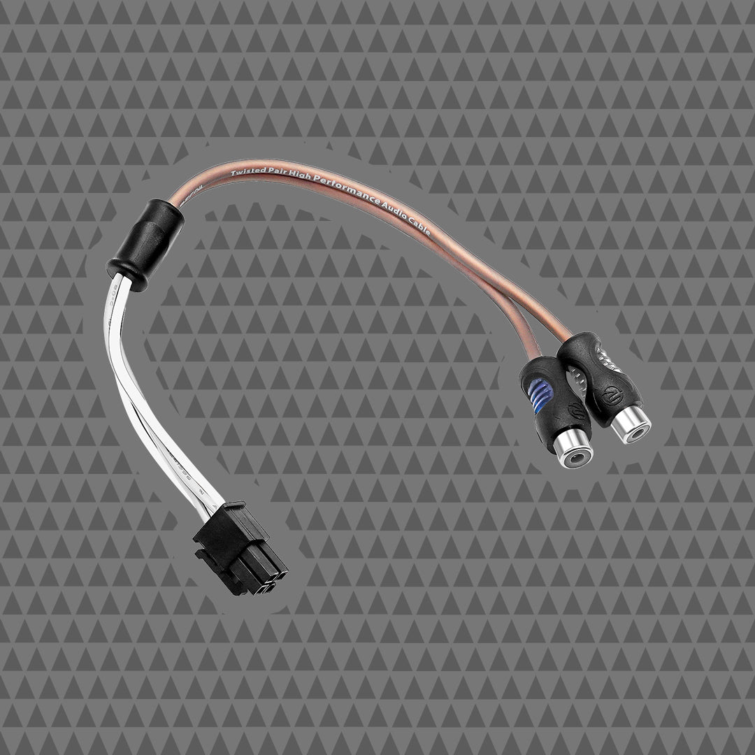 CICADA AUDIO® AMPLIFIER RCA INPUT HARNESS - MOLEX®