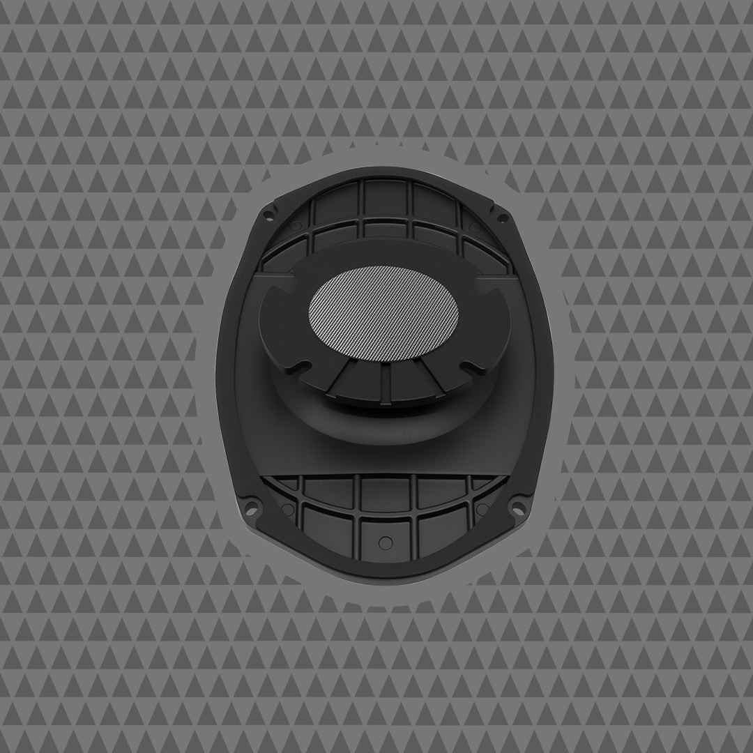 6X9-INCH ANGLED ACOUSTIC WAVE GUIDE FOR RR2TM AND RR3TM TWEETER MOTORS - PAIR