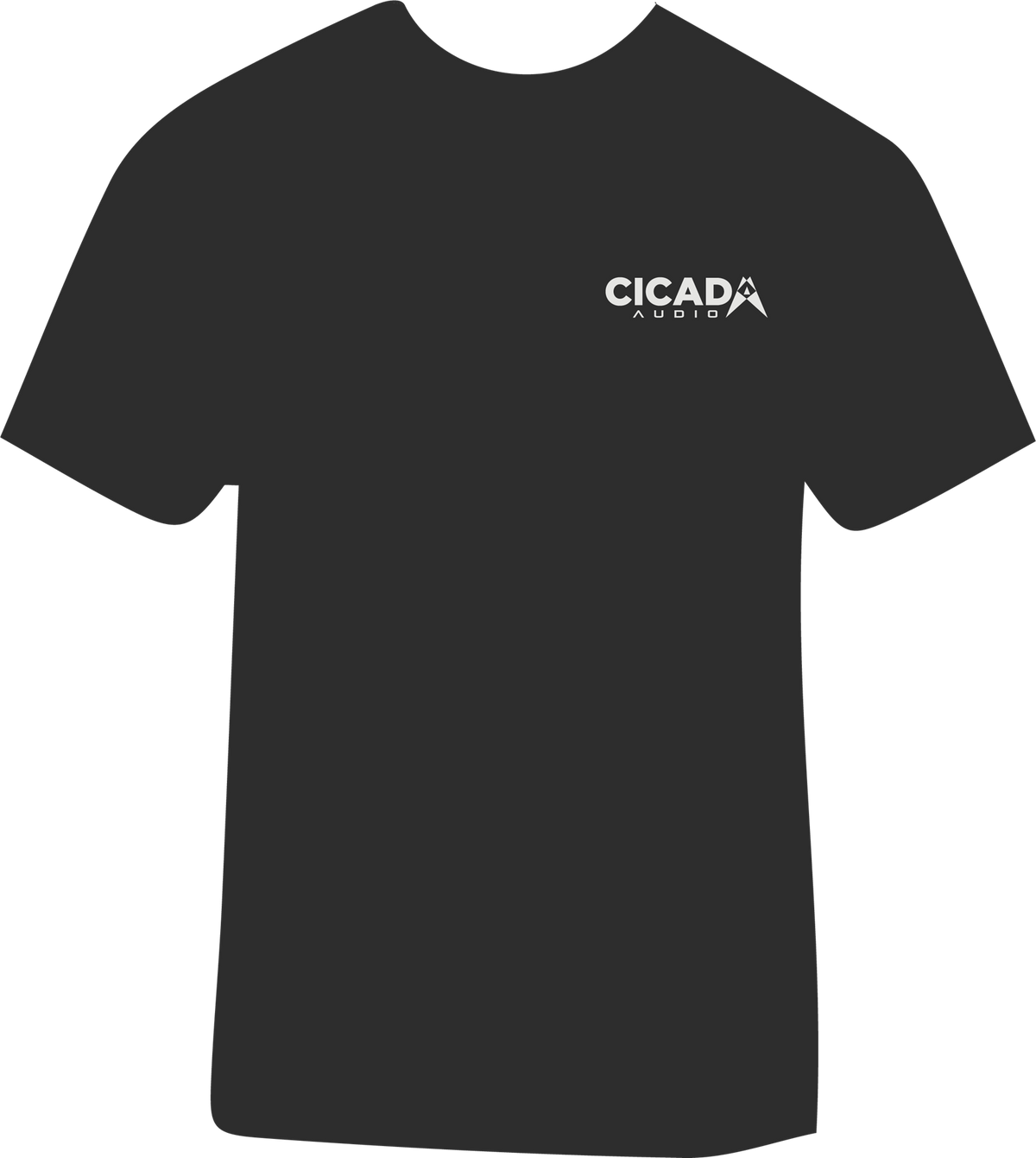 "Ghost Rider" Logo T Shirt - Charcoal