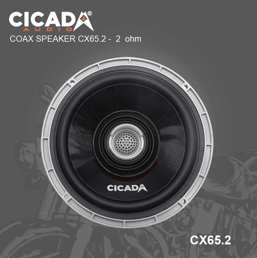 CX65.2 6.5” Coax 2 ohm Cicada Audio