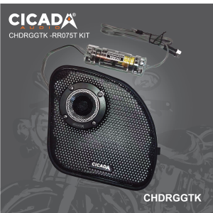 CHDRGGTK - HD ROAD GLIDE "KIDNEY" GRILL W/TWEETER